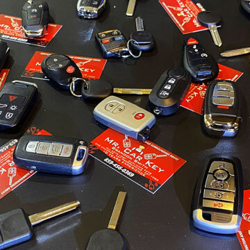 Keys On Table